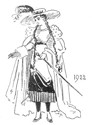 Illustration for article titled Take a tour of 20th Century fashions, as imagined in the year 1893